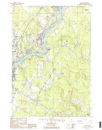 Veazie 1988 topographic map thumbnail
