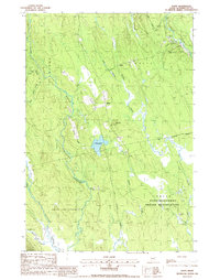 Waite 1988 topographic map thumbnail