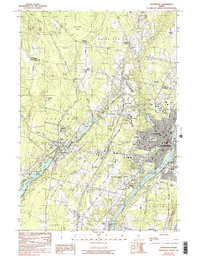 Waterville 1982 topographic map thumbnail