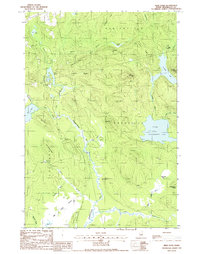 Weir Pond 1988 topographic map thumbnail