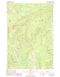 Wellington 1989 topographic map thumbnail
