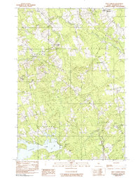 West Corinth 1981 topographic map thumbnail