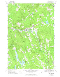 West Paris 1967 topographic map thumbnail