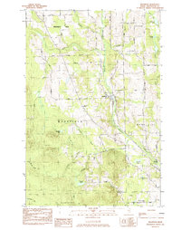 Westfield 1984 topographic map thumbnail