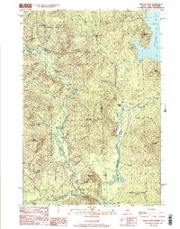 Wilsons Mills 1989 topographic map thumbnail