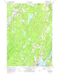 Wiscasset 1970 topographic map thumbnail