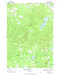 Worthley Pond 1967 topographic map thumbnail