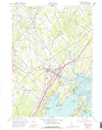 Yarmouth 1957 topographic map thumbnail