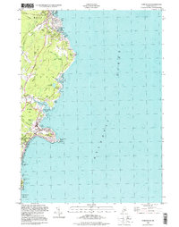 York Beach 1998 topographic map thumbnail