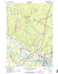 York Harbor 1956 topographic map thumbnail