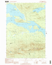 The Horns 1997 topographic map thumbnail