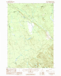 The Horseback 1988 topographic map thumbnail