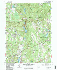 Old Mystic 1983 topographic map thumbnail