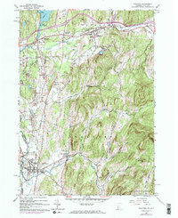 Poultney 1964 topographic map thumbnail