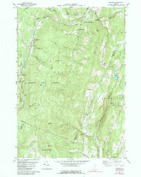 Roxbury 1984 topographic map thumbnail