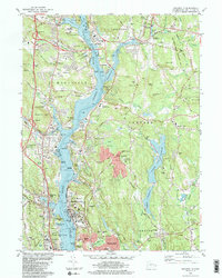 Uncasville 1984 topographic map thumbnail