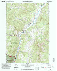 Waitsfield 1997 topographic map thumbnail