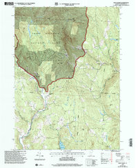 West Dover 1997 topographic map thumbnail
