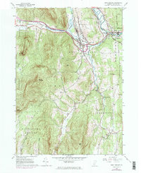 West Rutland 1964 topographic map thumbnail