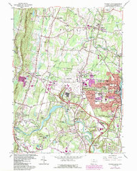 Windsor Locks 1964 topographic map thumbnail