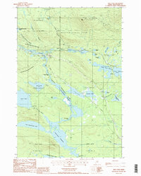 Abol Pond 1988 topographic map thumbnail