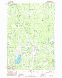 Albion 1982 topographic map thumbnail