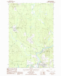 Ashland 1986 topographic map thumbnail