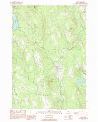 Athens 1989 topographic map thumbnail