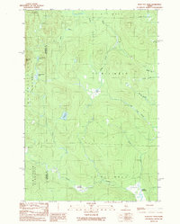 Bean Pot Pond 1989 topographic map thumbnail