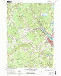 Belfast 1960 topographic map thumbnail