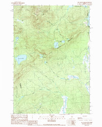 Big Squaw Pond topographic map thumbnail