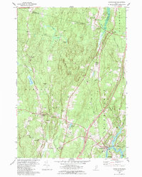 Bowdoinham 1980 topographic map thumbnail