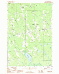 Bradford 1983 topographic map thumbnail