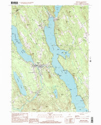 Bridgton 2000 topographic map thumbnail