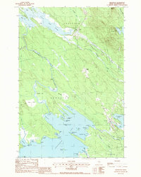 Brookton 1988 topographic map preview