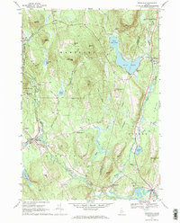 Buckfield 1967 topographic map thumbnail