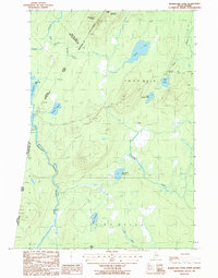 Burntland Pond 1986 topographic map thumbnail