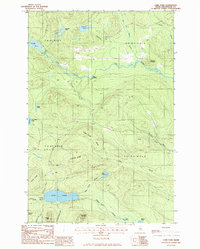 Carr Pond 1985 topographic map thumbnail