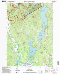 Center Lovell 1995 topographic map thumbnail
