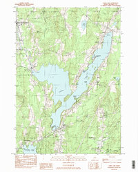 China Lake 1983 topographic map thumbnail