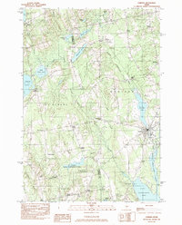 Corinna 1982 topographic map thumbnail