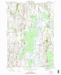 Cornwall 1943 topographic map thumbnail