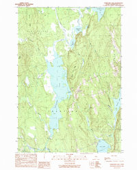 Crawford Lake 1990 topographic map thumbnail