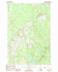 Crystal 1989 topographic map thumbnail