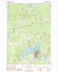 Dexter 1984 topographic map thumbnail