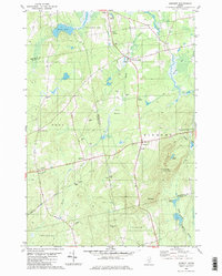 Dixmont 1982 topographic map thumbnail
