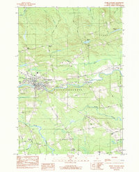 Dover-Foxcroft 1983 topographic map thumbnail