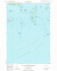 Drisko Island 1948 topographic map thumbnail