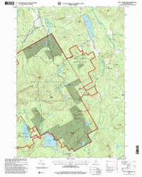 East Stoneham 1995 topographic map thumbnail