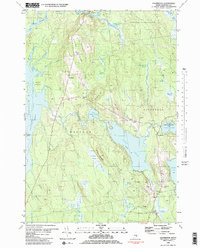 Eastbrook 1981 topographic map thumbnail